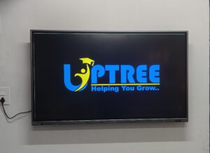 Future-Ready Classroom: 65” Uptree Panel at Gandhinagar