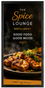 Turn Diners into Engaged Customers with Digital Standee