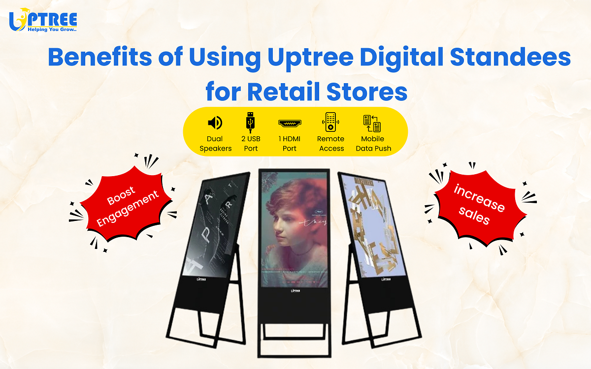 Boost Sales with Uptree Digital Standees
