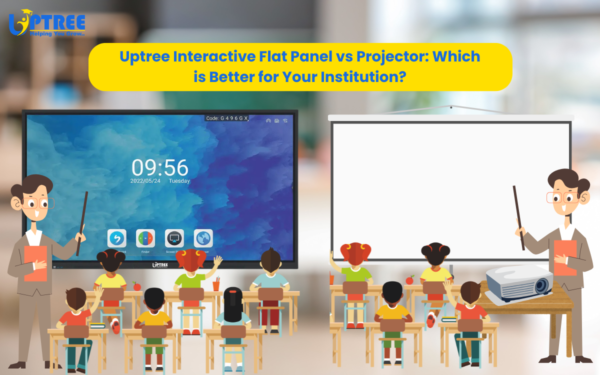 Boost Learning with Uptree Interactive Flat Panels