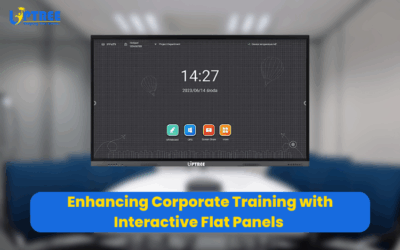 Enhancing Corporate Training with Interactive Flat Panels