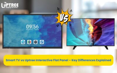 Smart TV vs Uptree Interactive Flat Panel – Key Differences Explained