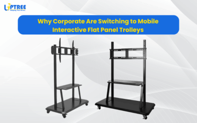 Why Corporate Are Switching to Mobile Interactive Flat Panel Trolleys