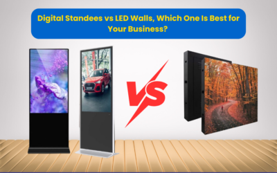 Digital Standees vs LED Walls: Smart Display Choice