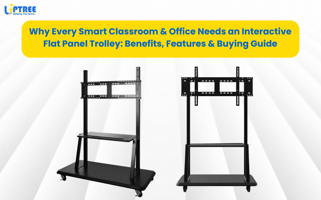 Powerful Interactive Flat Panel Trolley for Smart Mobility
