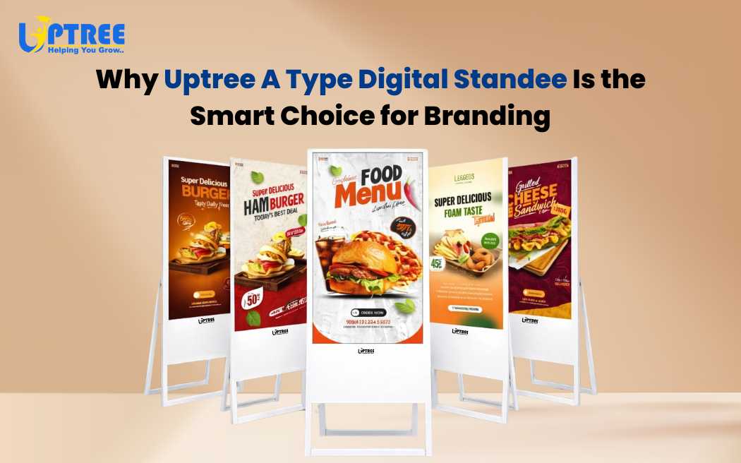 Upgrade Branding with Uptree A Type Standee