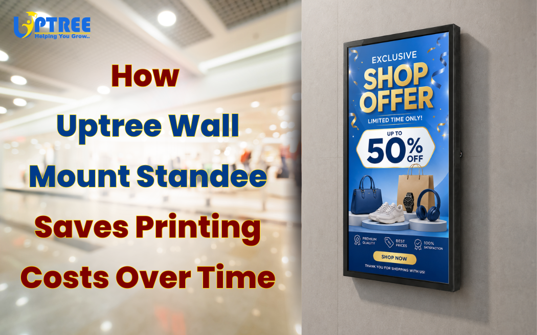 Powerful Uptree Wall Mount Standee for Cost Saving