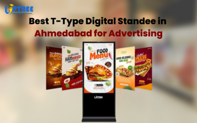 Best T-Type Digital Standee in Ahmedabad for Advertising