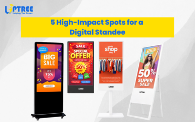 5 High-Impact Spots for a Digital Standee