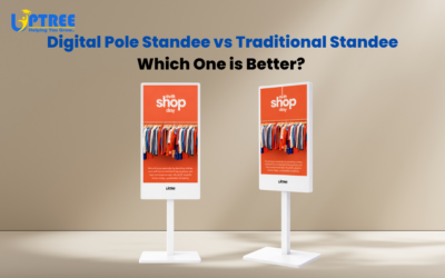 Digital Pole Standee vs Traditional: Why Digital Wins