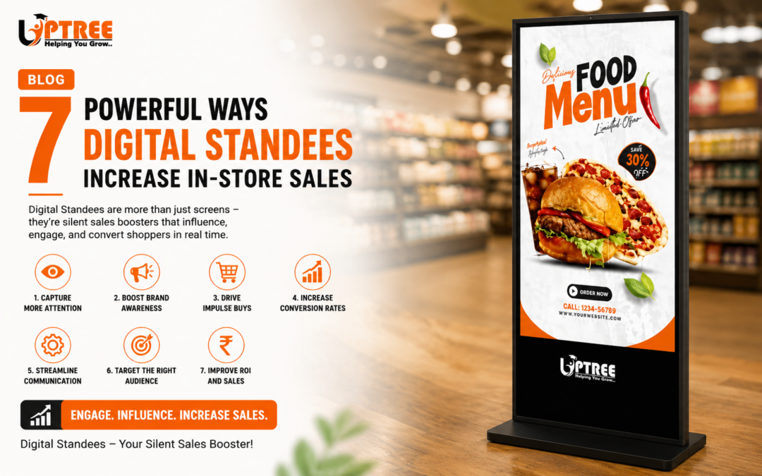 7 Powerful Ways Digital Standees Increase In-Store Sales