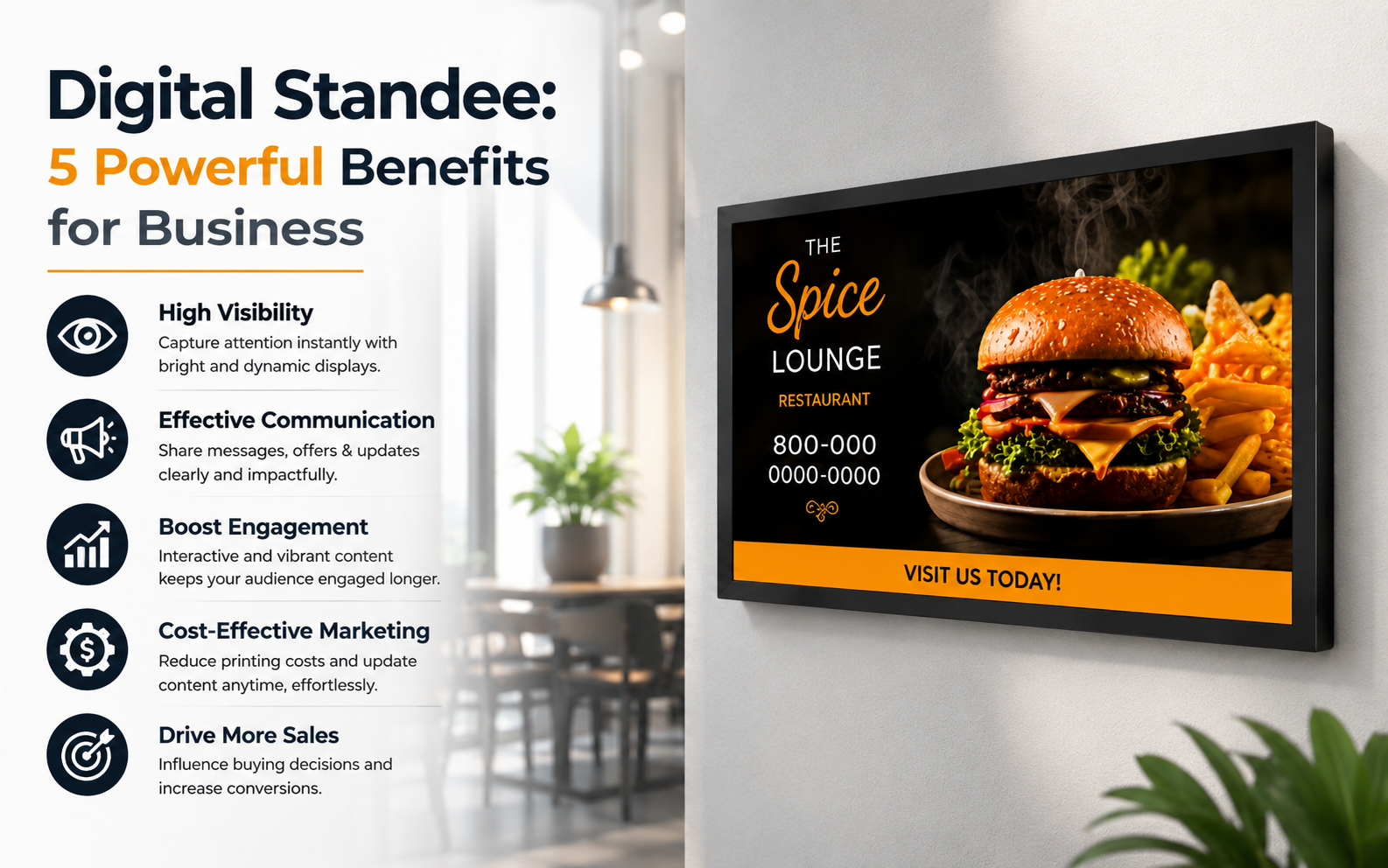 Digital Standee: 5 Powerful Benefits for Business