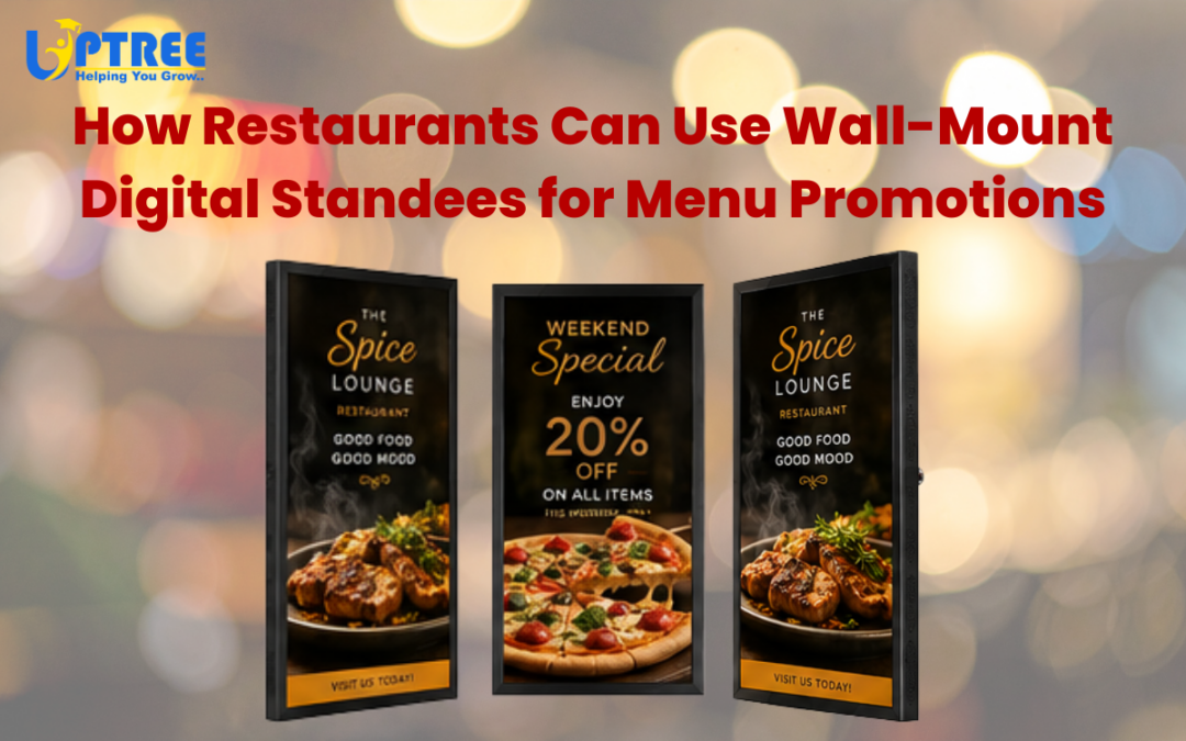 Restaurant Menu Promotion Using Digital Standees