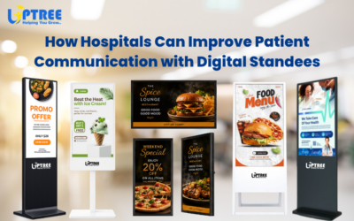 Transform Patient Communication with Digital Standees