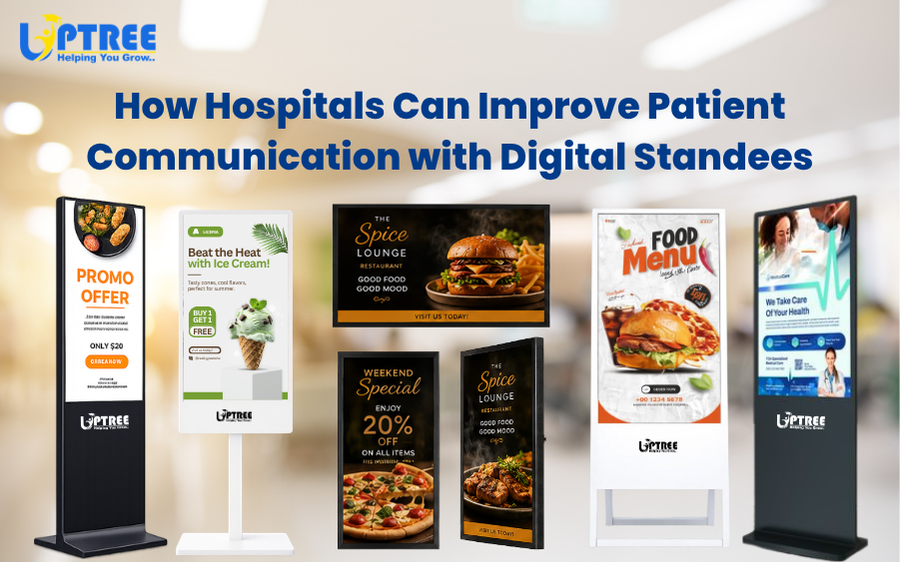 Transform Patient Communication with Digital Standees