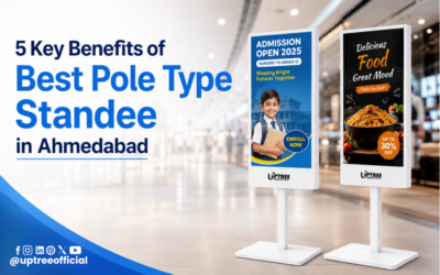 5 Key Benefits of Best Pole Type Standee in Ahmedabad