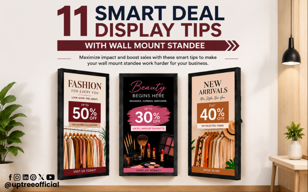 11 Smart Deal Display Tips with Wall Mount Standee