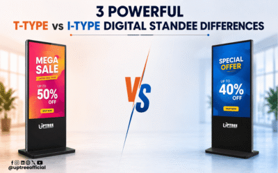 3 Powerful T-Type vs I-Type Digital Standee Differences