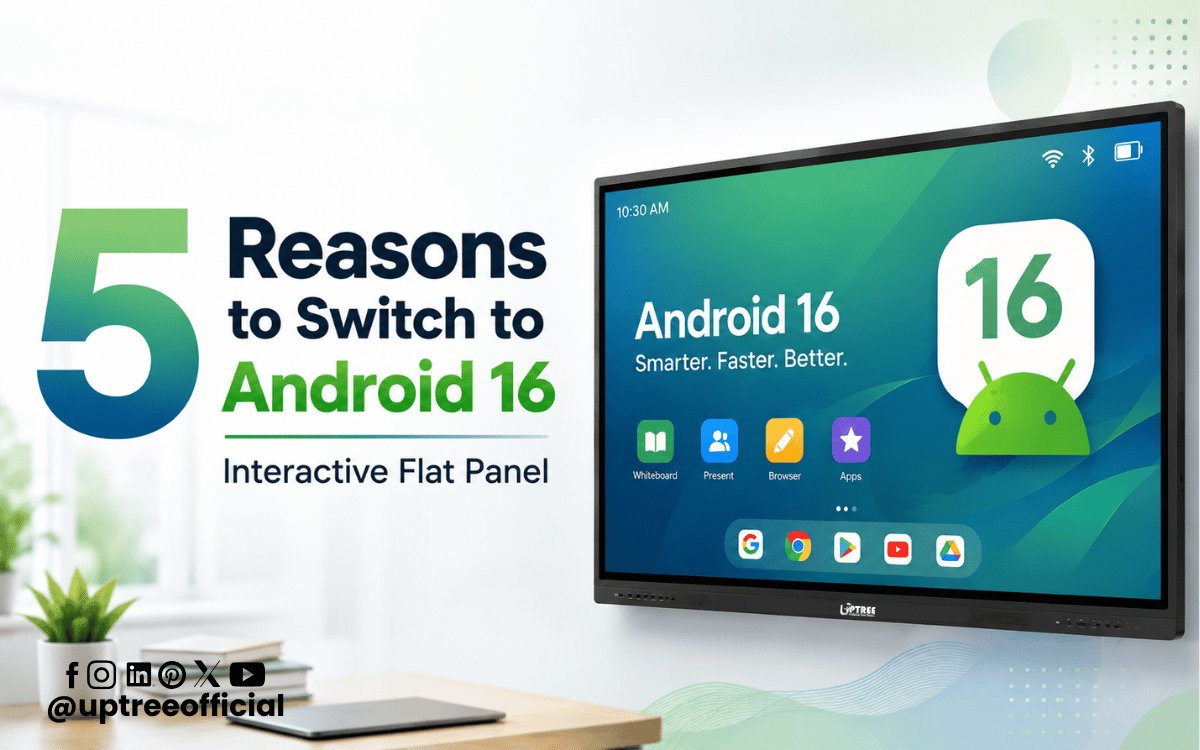 5 Reasons to Switch to Android 16 Interactive Flat Panel