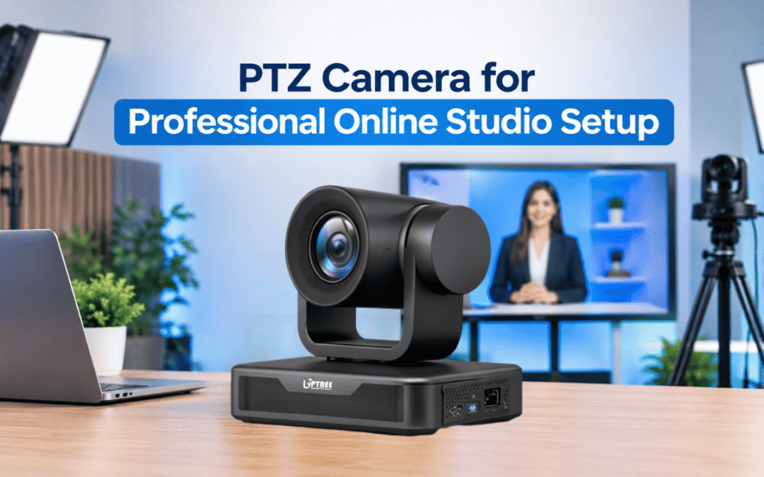 PTZ Camera for Professional Online Studio Setup