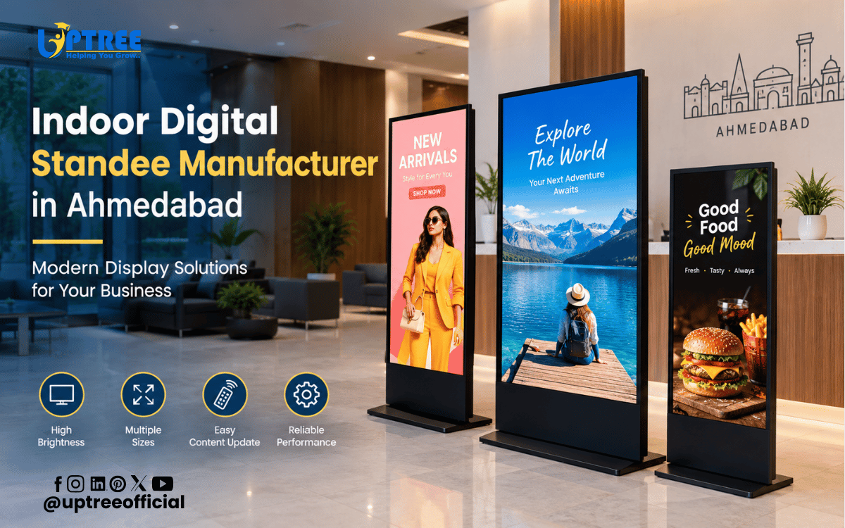 Indoor Digital Standee Manufacturer in Ahmedabad