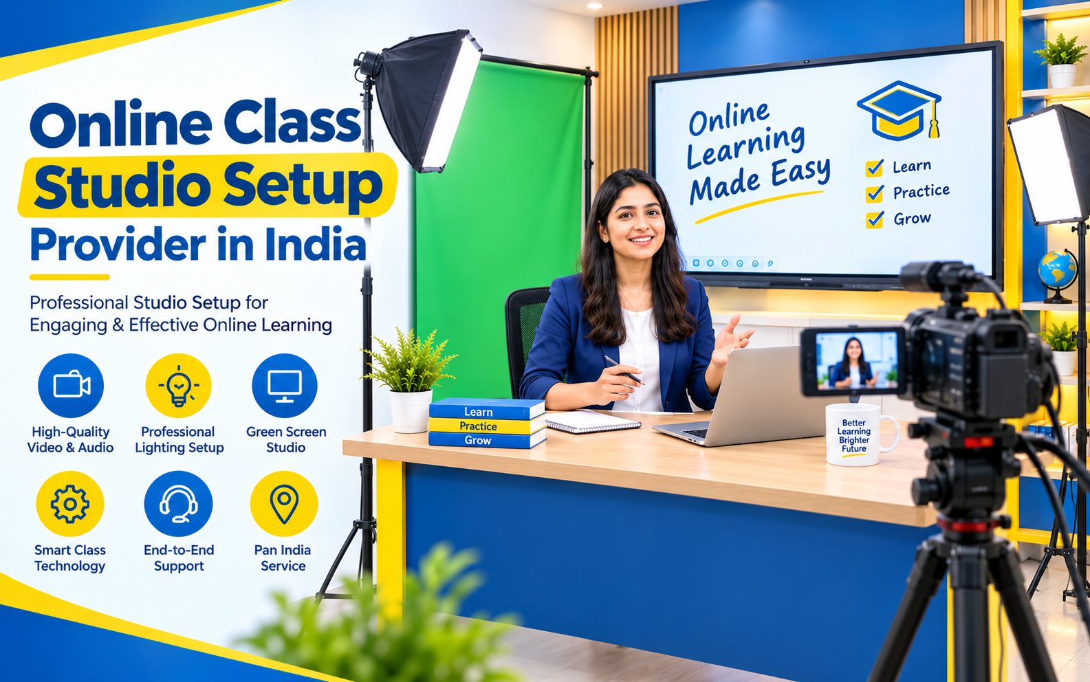 Online Class Studio Setup Provider in India